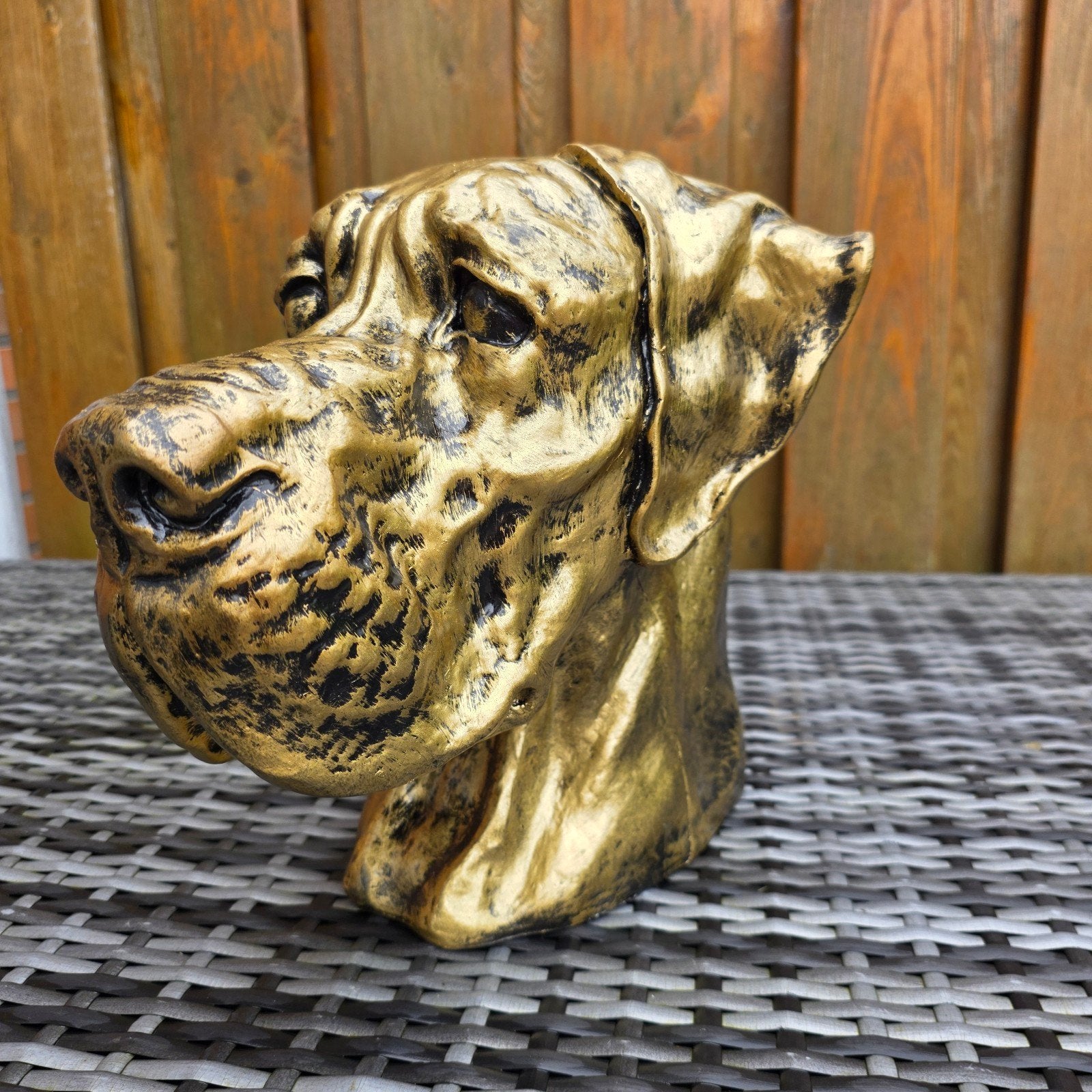 DUITSEDOG AMERICAN STAFFORD BULLDOG DECO OF ALS URN KOPPEN, Ophalen of Verzenden, Nieuw