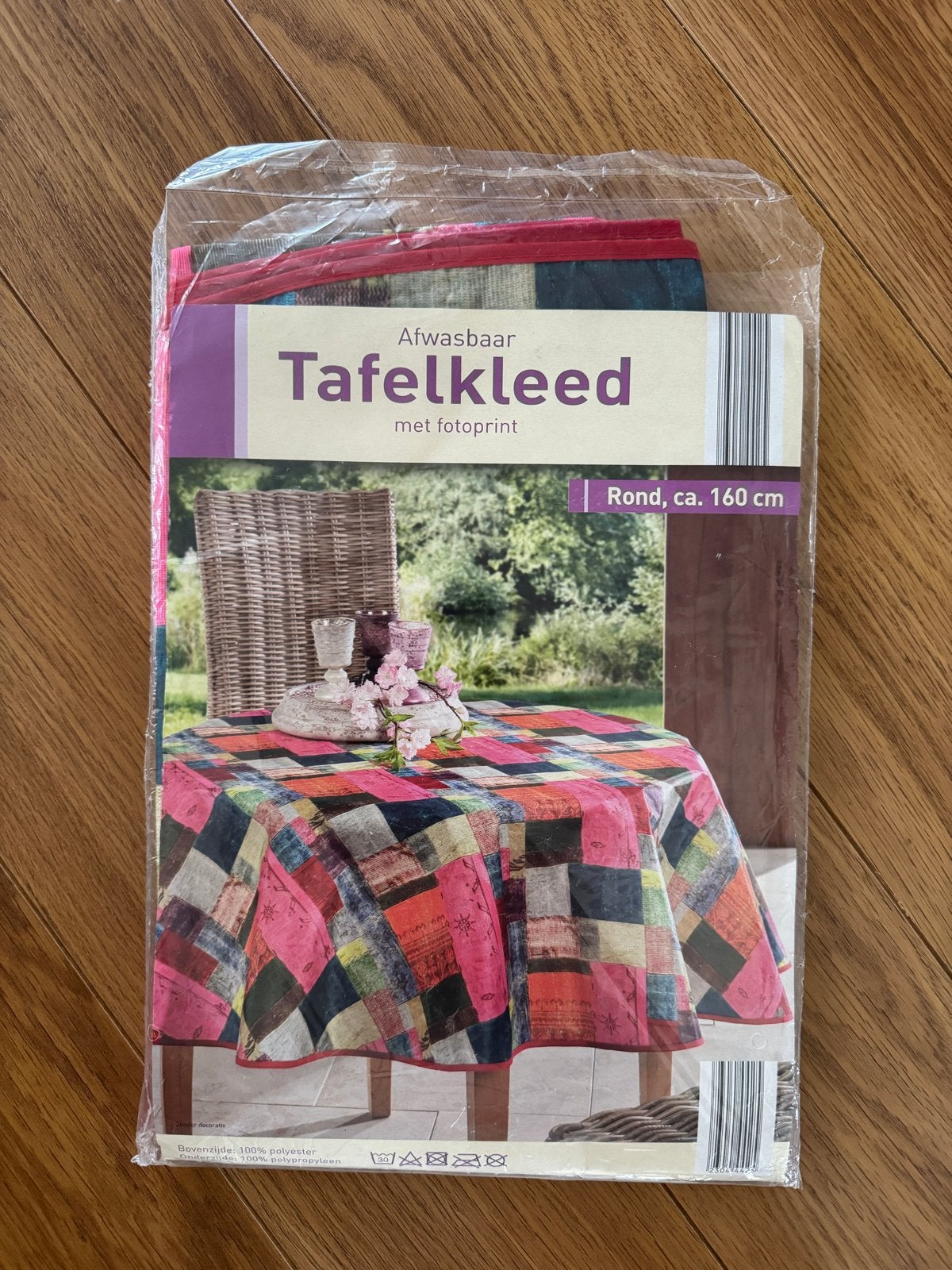Nieuw Afwasbaar Rond Tafelkleed - 160 cm, Huis en Inrichting, Rond, Nieuw, Ophalen of Verzenden, Afwasbaar