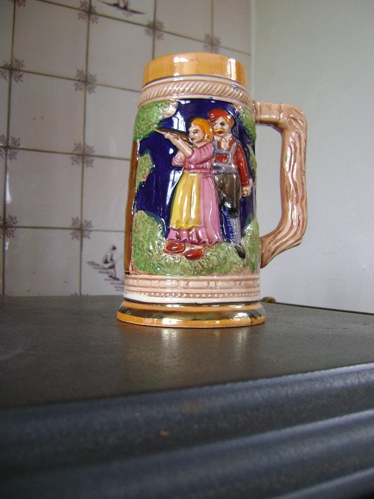 2 Bierpullen (en 1 kleintje van Heineken), Verzamelen, Biermerken, Ophalen of Verzenden, Zo goed als nieuw, Pul(len), Overige merken