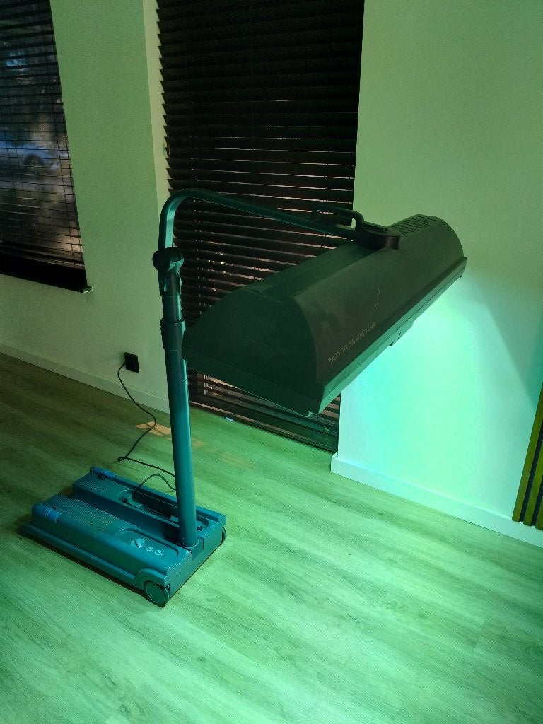 Philips Original Home Solaria inklapbare zonnebank, Ophalen, Zo goed als nieuw, Zonnebank enkelzijdig, Minder dan 10 lampen