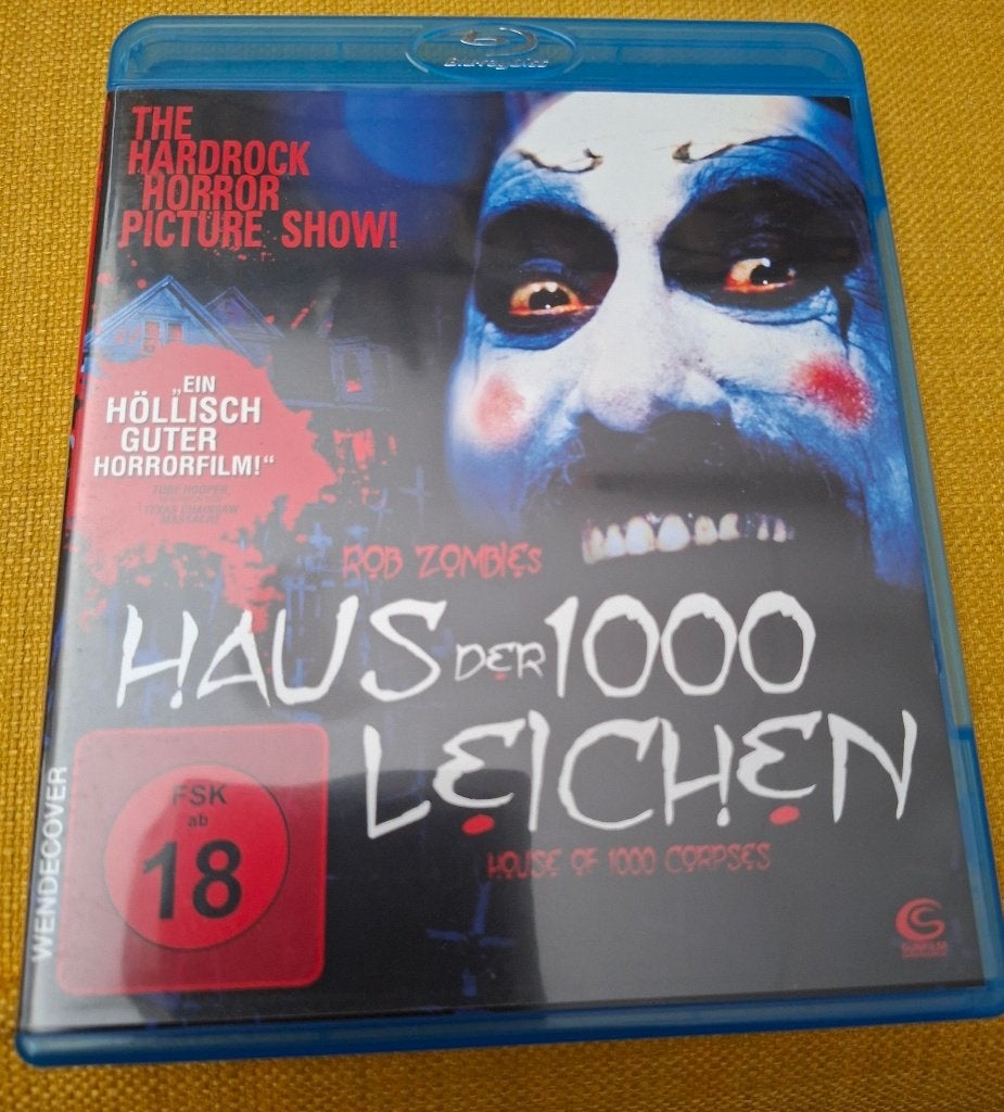 House Of 1000 Corpses - Rob Zombie  blu ray, Horror, Vanaf 16 jaar, Ophalen of Verzenden, Zo goed als nieuw