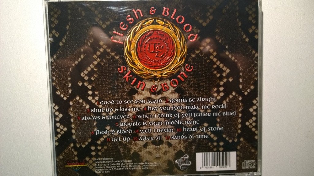 Whitesnake - Flesh & Blood, Ophalen of Verzenden, Zo goed als nieuw, Album