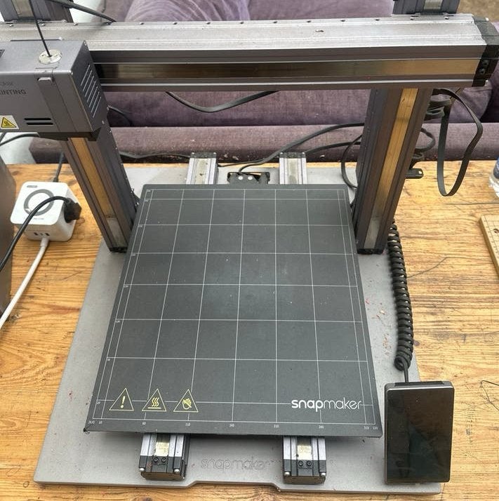 Snapmaker A350 2.0  3D printer, laser & CNC, Ophalen, Gebruikt, Filament