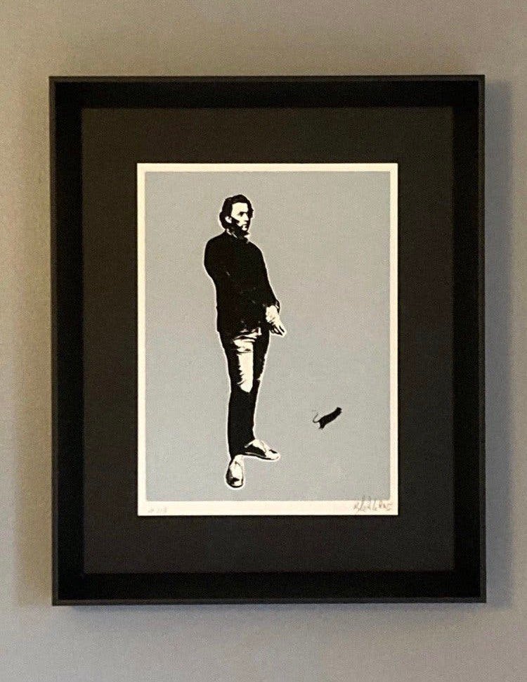 Blek Le Rat : Genummerde zeefdruk 1/9. Verzamelobject., Ophalen of Verzenden