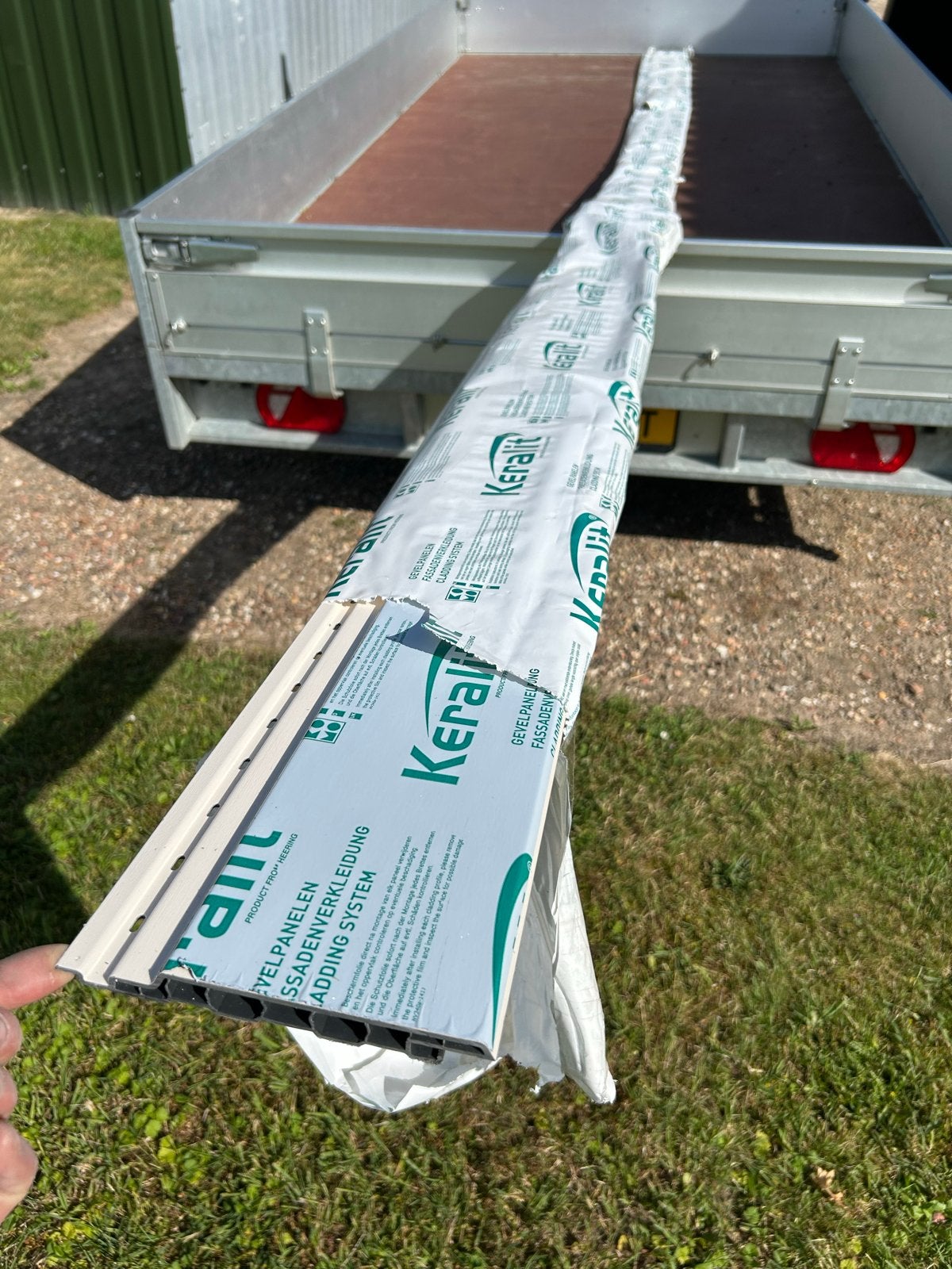 Keralit sponningdeel 143 mm crème - Nieuw in verpakking, Doe-het-zelf en Verbouw, Platen en Panelen, Ophalen, Nieuw, Overige materialen