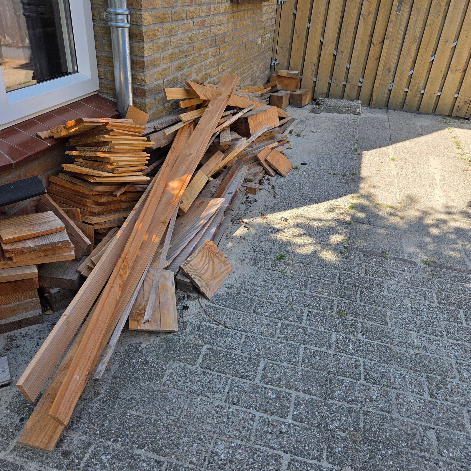 Diverse partij  hout: planken en restant, Minder dan 25 mm, Overige typen, Nieuw, Ophalen