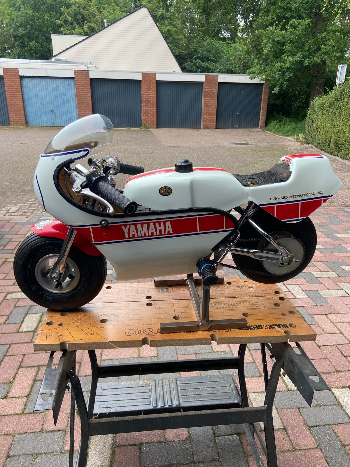 Yamaha YZR30SW Minibike Pocketbike, Gebruikt, Overige typen, Ophalen of Verzenden, Schijfrem