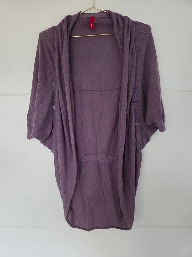 Paars oversized vest van Vero Moda in maat S, Vero Moda, Paars, Ophalen of Verzenden, Zo goed als nieuw