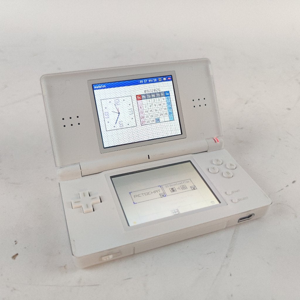 Nintendo DS Lite wit || erg netjes!! || Nu voor maar € 99.99, Gebruikt, Wit, Ophalen of Verzenden, X