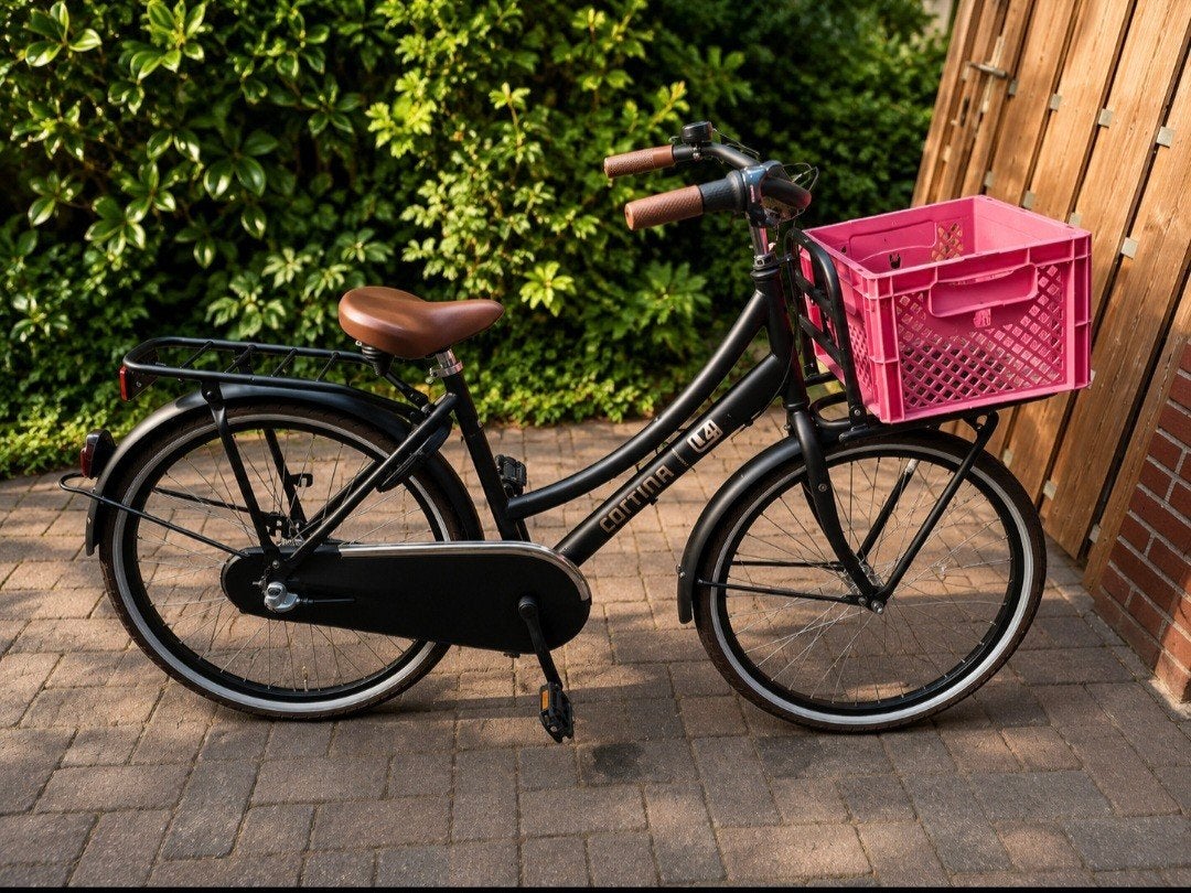 Cortina U4 transporter 3 versnelling black edition  24 inch., Terugtraprem, 24 inch, Versnellingen, Zo goed als nieuw
