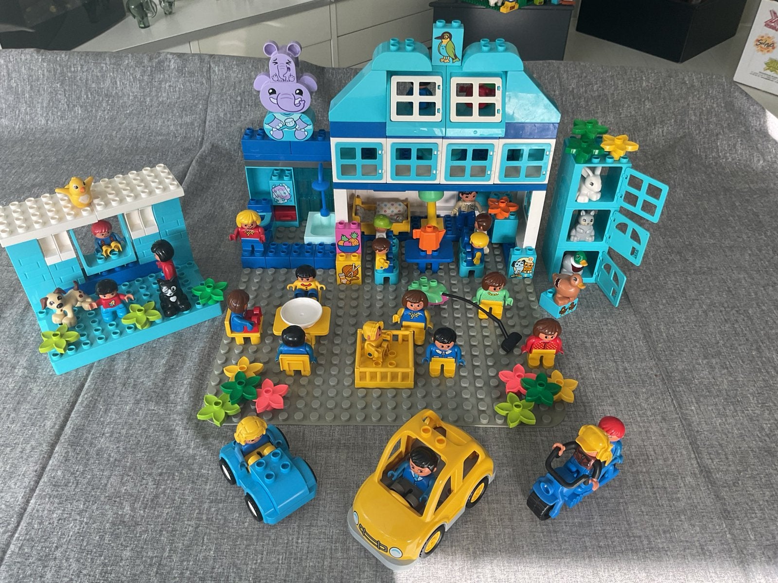 Lego Duplo familie speelhuis, Kinderen en Baby's, Ophalen of Verzenden, Zo goed als nieuw, Duplo