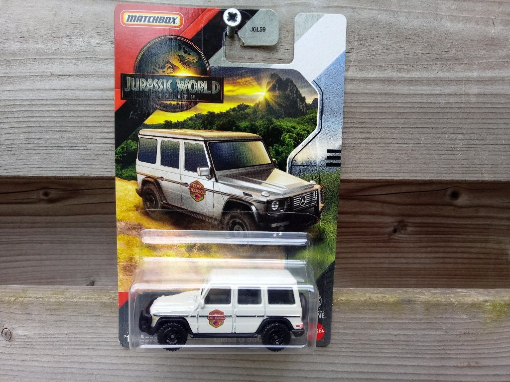 Mercedes-Benz G-Class G550 '14 Matchbox Jurassic World, Ophalen, Nieuw, Auto