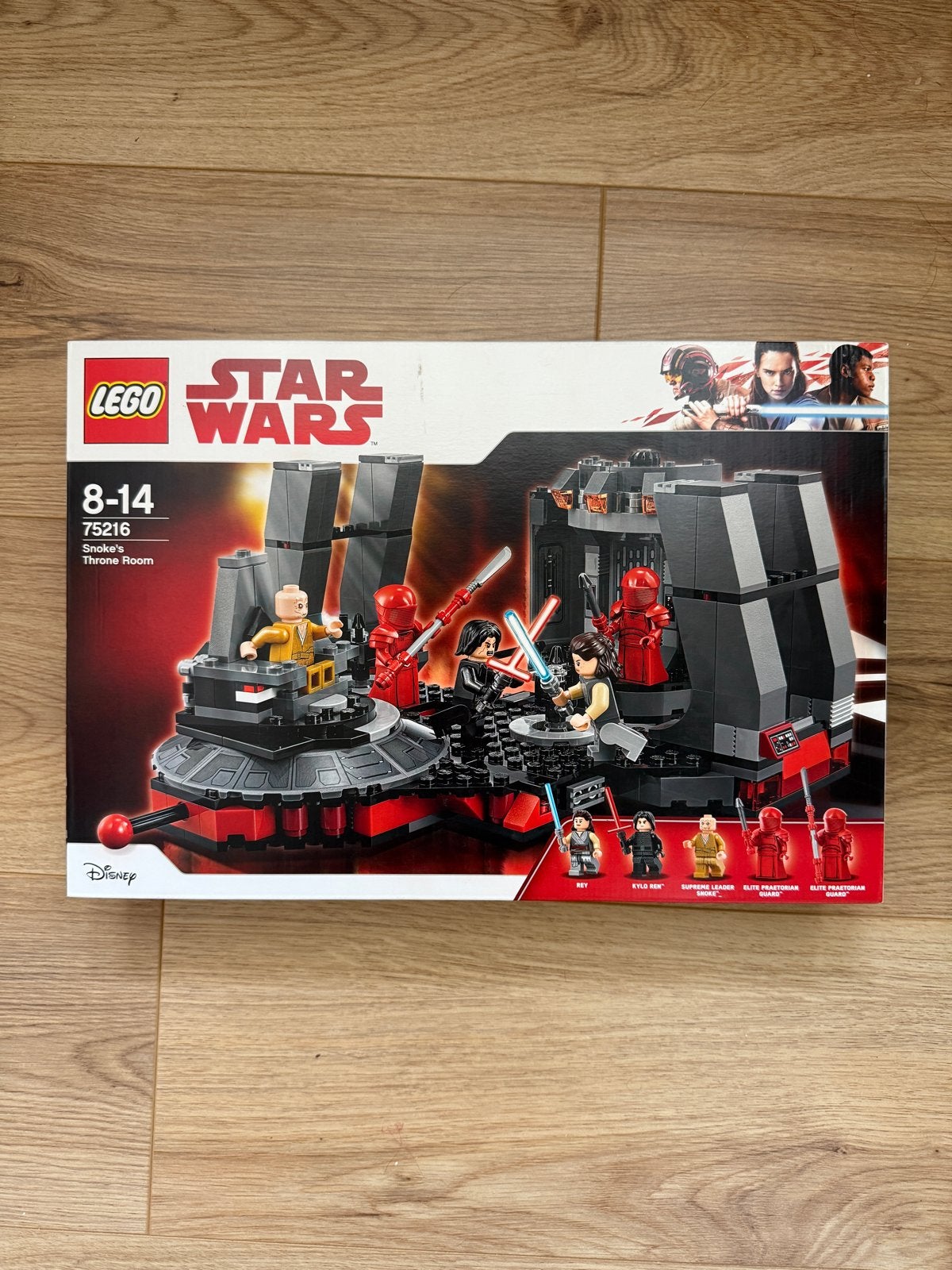 LEGO Star Wars 75216 Snoke's Throne Room (sealed), Kinderen en Baby's, Ophalen, Star Wars, Lego, Nieuw