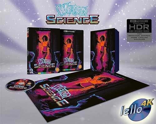 Blu-ray 4K: Weird Science, LE (1985 Anthony Michael Hall) UK, Ophalen of Verzenden, Nieuw in verpakking, Humor en Cabaret