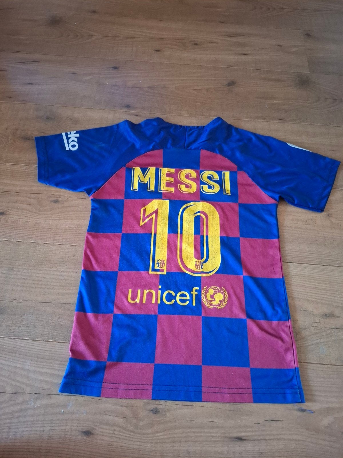 FC Barcelona Thuisshirt Messi #10 - Maat 152, Ophalen of Verzenden, Nike, Jongen of Meisje