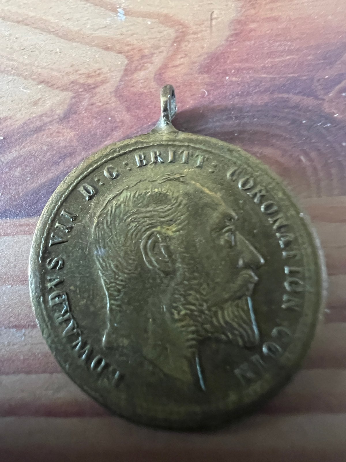 Koning Edward VII Kroningsmedaille 1902, Ophalen of Verzenden, Brons, Buitenland