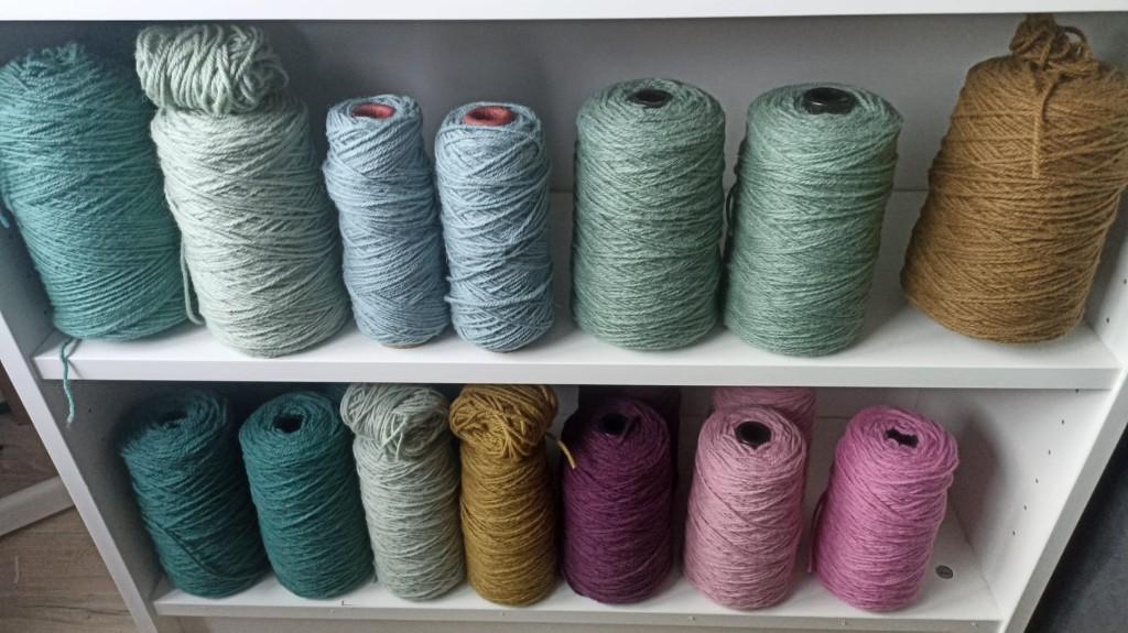 Schapenwol garen €13.50/500g, Hobby en Vrije tijd, Verzenden, Nieuw, Breien of Haken, Wol of Garen