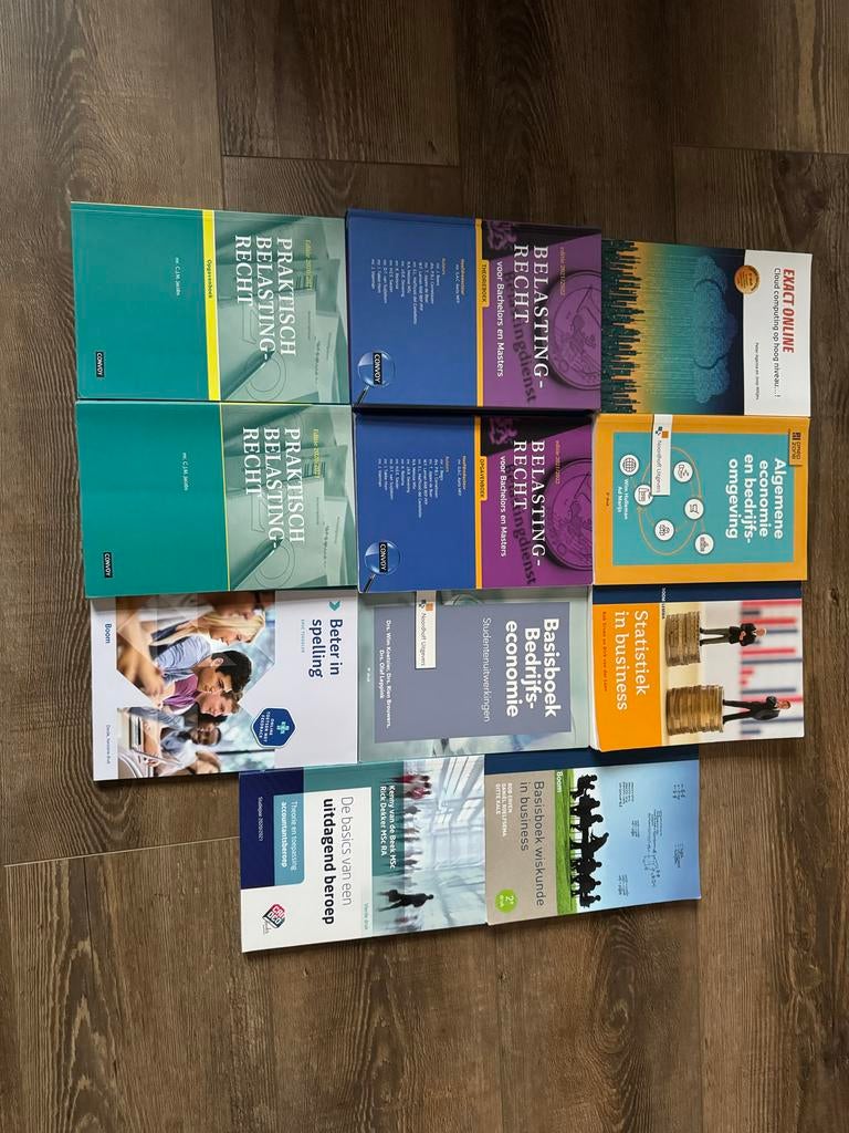 Accountancy studieboeken, Boeken, Ophalen, Beta, Gelezen, HBO