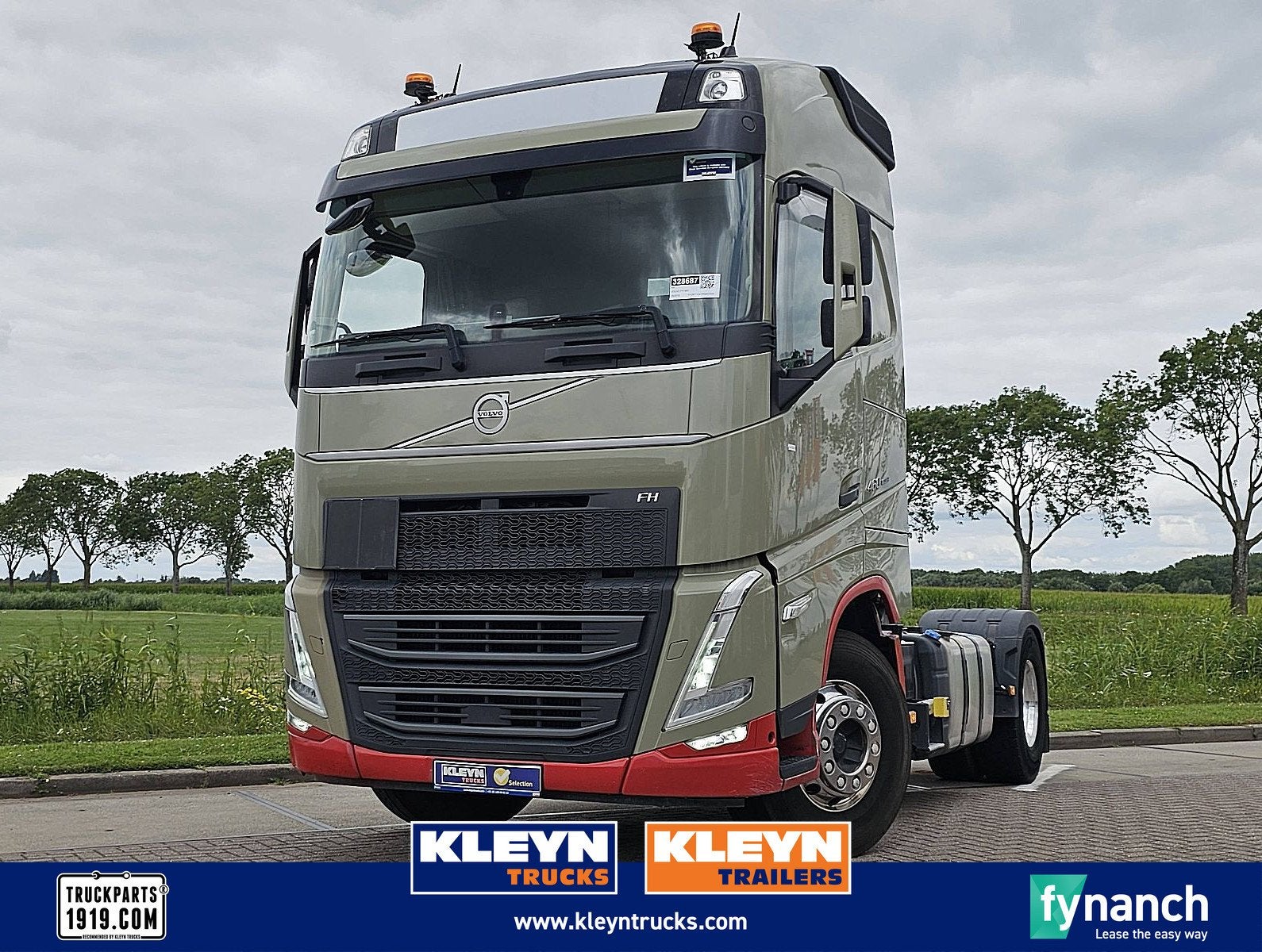 VOLVO FH 460 kipphydraulik,, Auto's, Vrachtwagens, Automaat, Euro 6, Overige kleuren, Leder