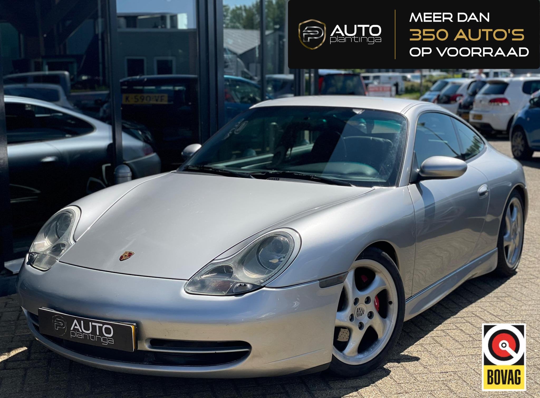 Porsche 911 3.4 Coupé Carrera 4 300PK | Uniek | Zeer Nette, Auto's, Stof, 4 stoelen, 300 pk, Handgeschakeld