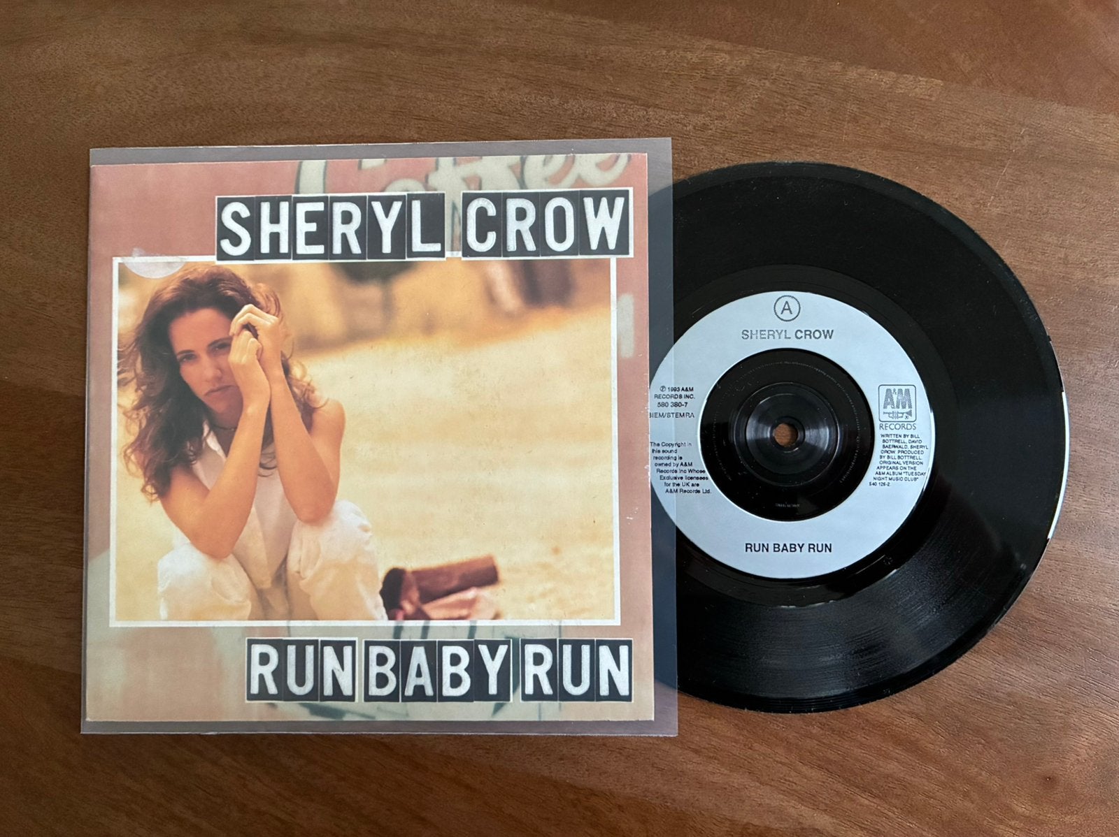 Sheryl Crow - Run baby run, Ophalen of Verzenden, 7 inch, Single