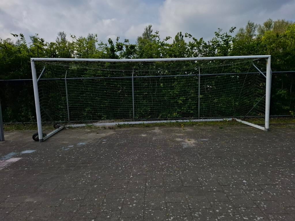Voetbaldoel met wielen - Gebruikt, Maat XS of kleiner, Ophalen, Gebruikt, Overige typen