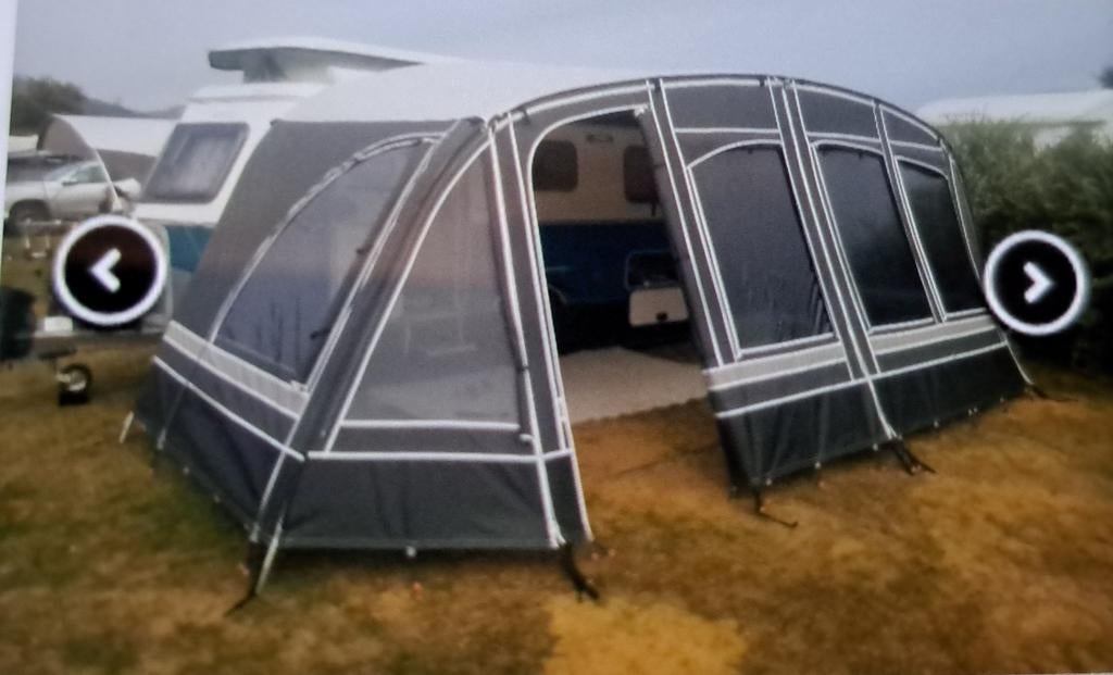 Nieuwe Fortex Voortent Auronde voor de Kip Vision, Caravans en Kamperen, Ophalen of Verzenden, Nieuw