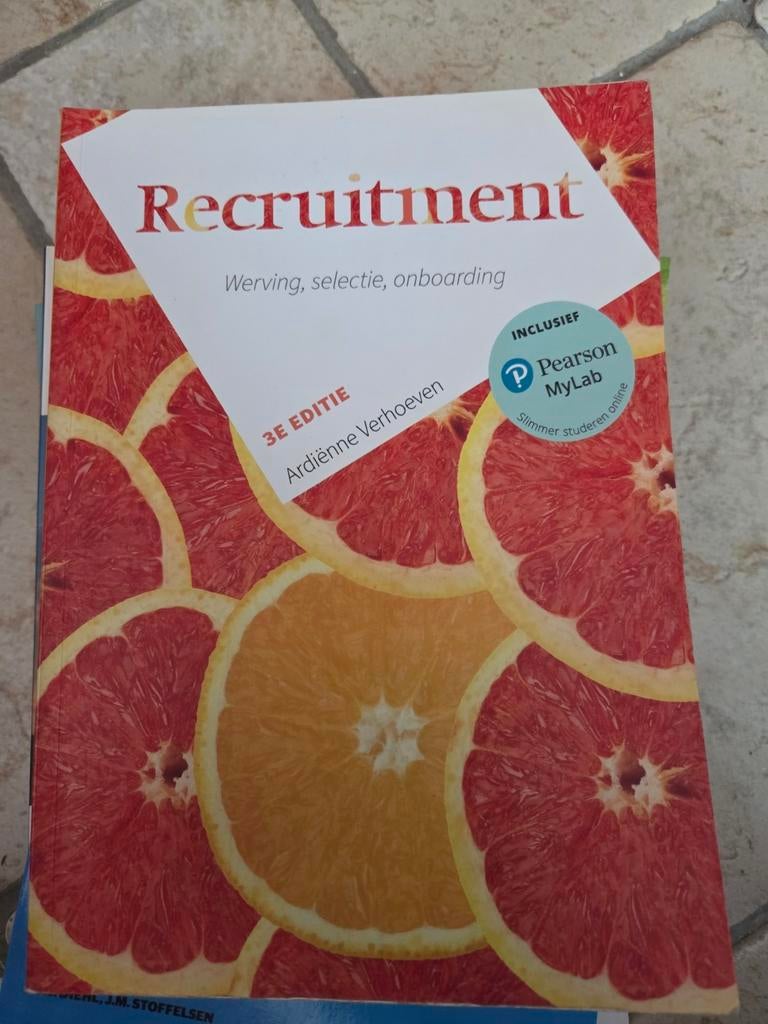 Recruitment 3e editie - Werving, selectie, onboarding, Ophalen of Verzenden