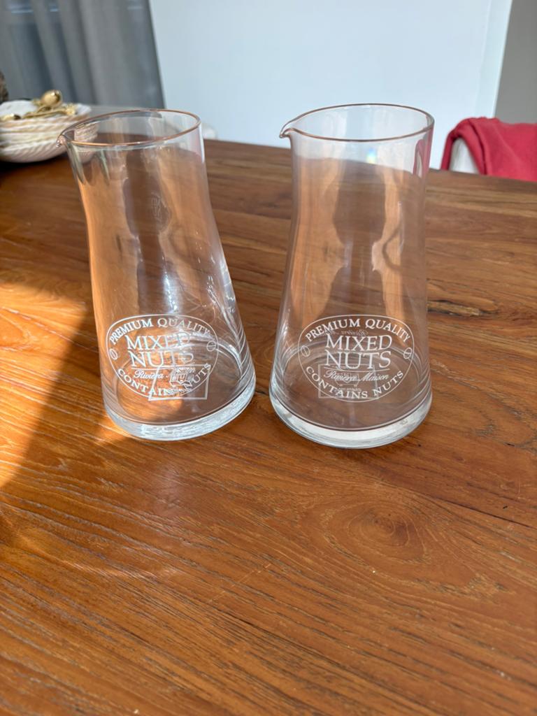 ZGAN 2 decanter mixed nuts van Rivièra Maison, Ophalen of Verzenden, Zo goed als nieuw