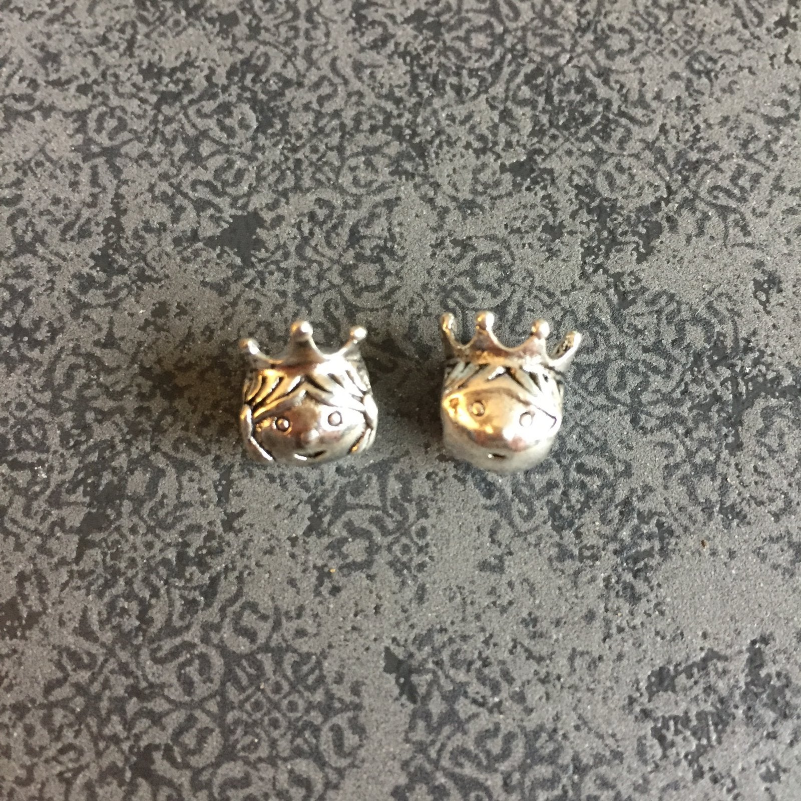 Prins plus prinses bedels bedeltjes 925 zilveren pandora, 4 bedels of meer, Ophalen of Verzenden, Zo goed als nieuw, Zilver