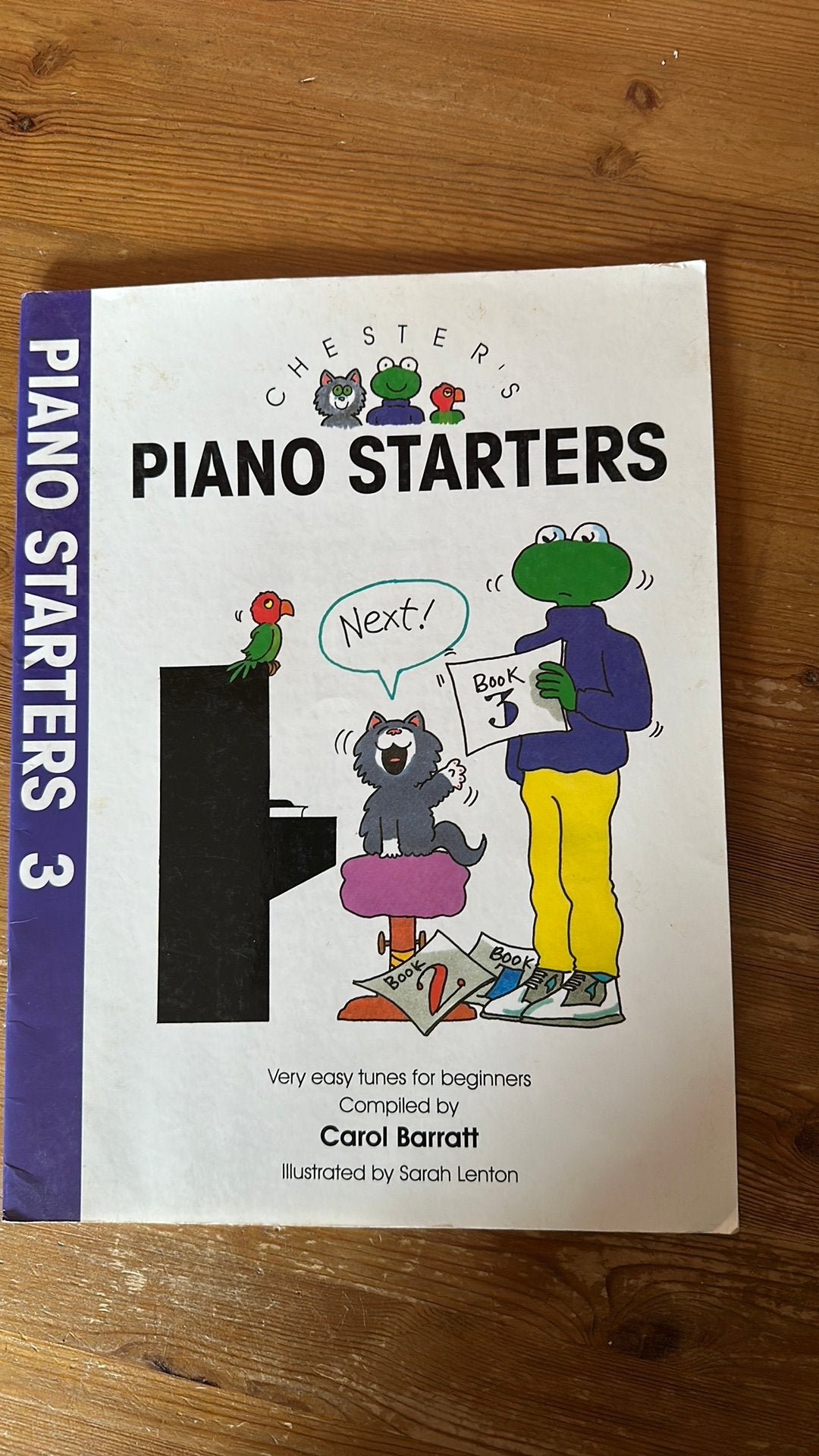 Piano starters boek 3, Klassiek, Les of Cursus, Ophalen of Verzenden, Zo goed als nieuw