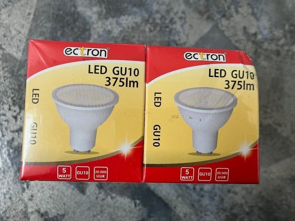 Nieuwe Ectron LED GU10 spots – nog in originele verpakking, Ophalen of Verzenden, Nieuw, Minder dan 50 watt, Lamp