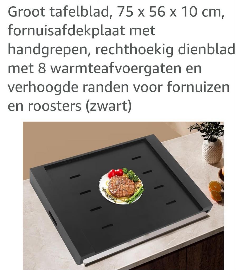 kookplaat/ gasfornuis beschermer, Witgoed en Apparatuur, Kookplaten, Ophalen of Verzenden, Nieuw