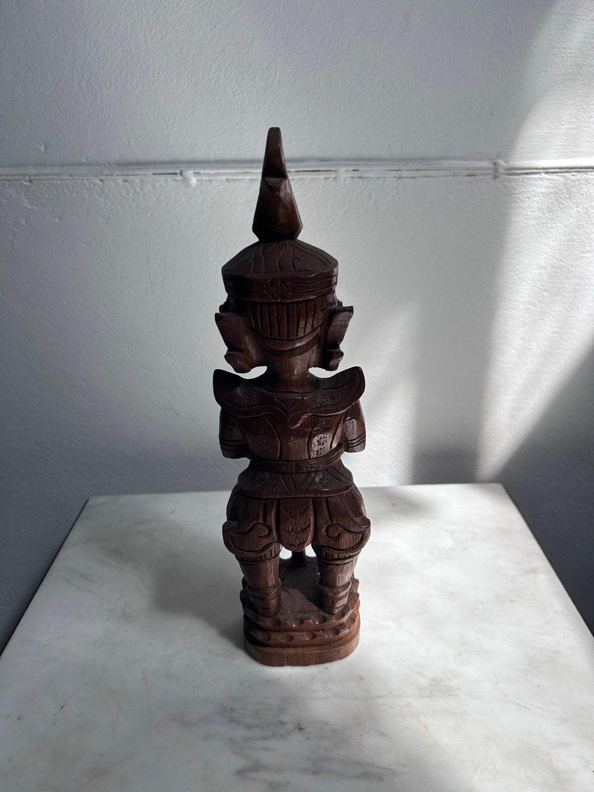 Houten Thais Beeld - Aziatische Decoratie, Overige onderwerpen, Ophalen of Verzenden, Handgemaakt, 20 - 50 cm
