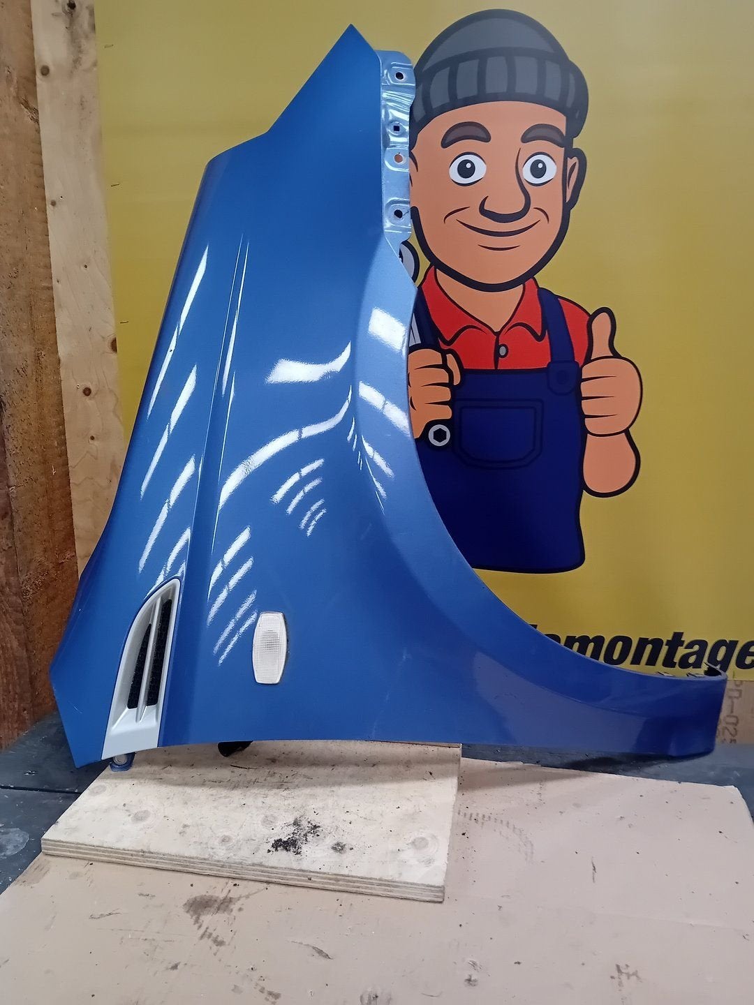 Rechter spatbord Chevrolet Aveo bj.2008, Auto-onderdelen, Carrosserie en Plaatwerk, Ophalen, Gebruikt, Rechts, Spatbord