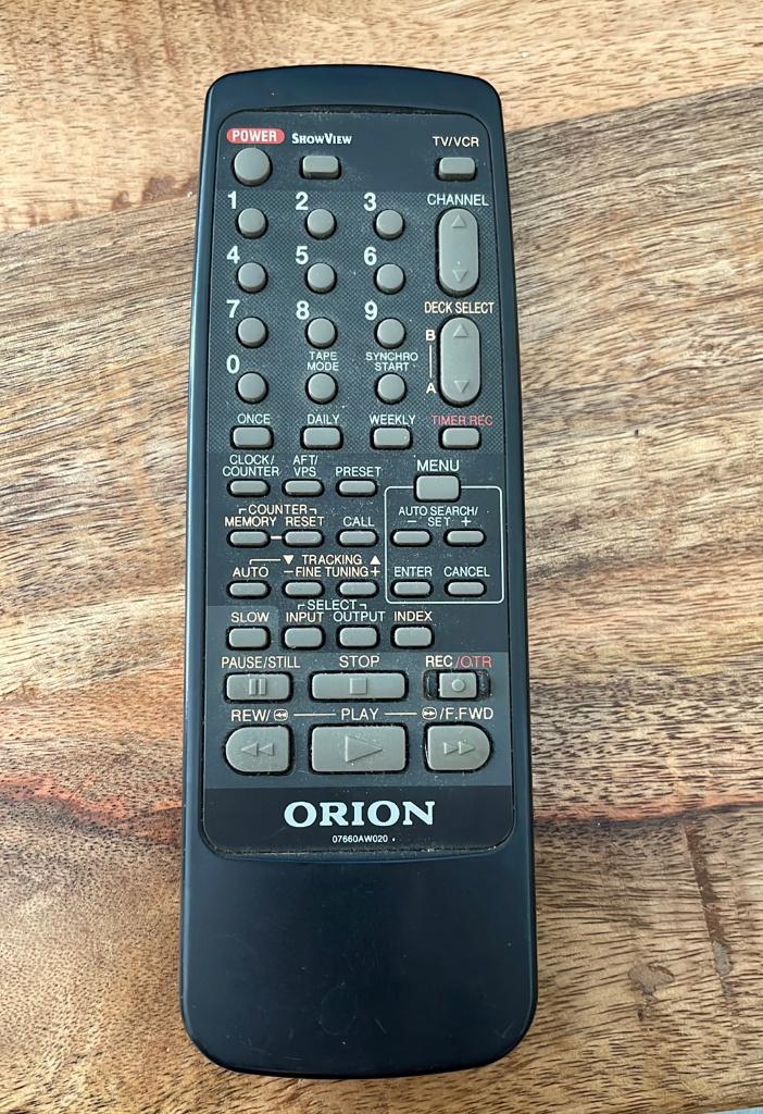 Orion 07660AW020 afstandsbediening Model RC-AW, Ophalen, Gebruikt, Origineel, Tv