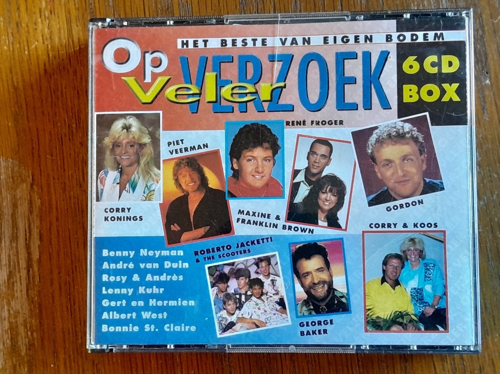 Op veler verzoek beste van eigen bodem 6 cd 's, Ophalen of Verzenden, Gebruikt, Levenslied of Smartlap