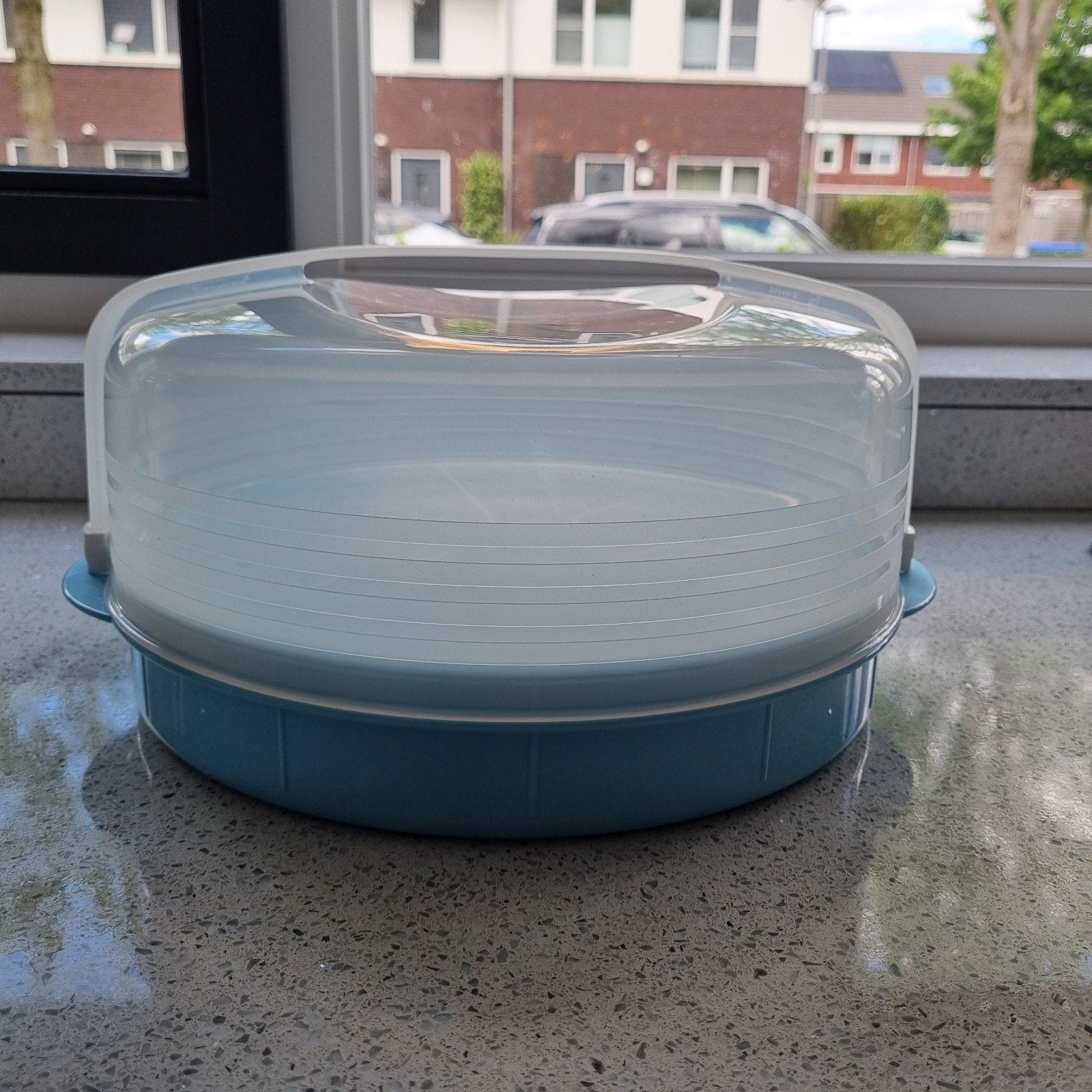 Tupperware taartdoos, Ophalen of Verzenden, Zo goed als nieuw