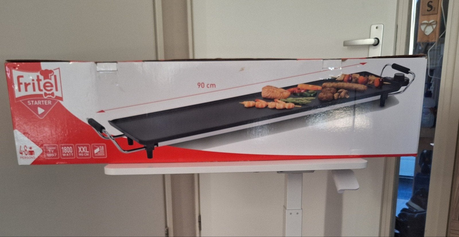 Fritel Starter XXL Grillplaat - 90 cm - Nieuw in doos, Ophalen of Verzenden