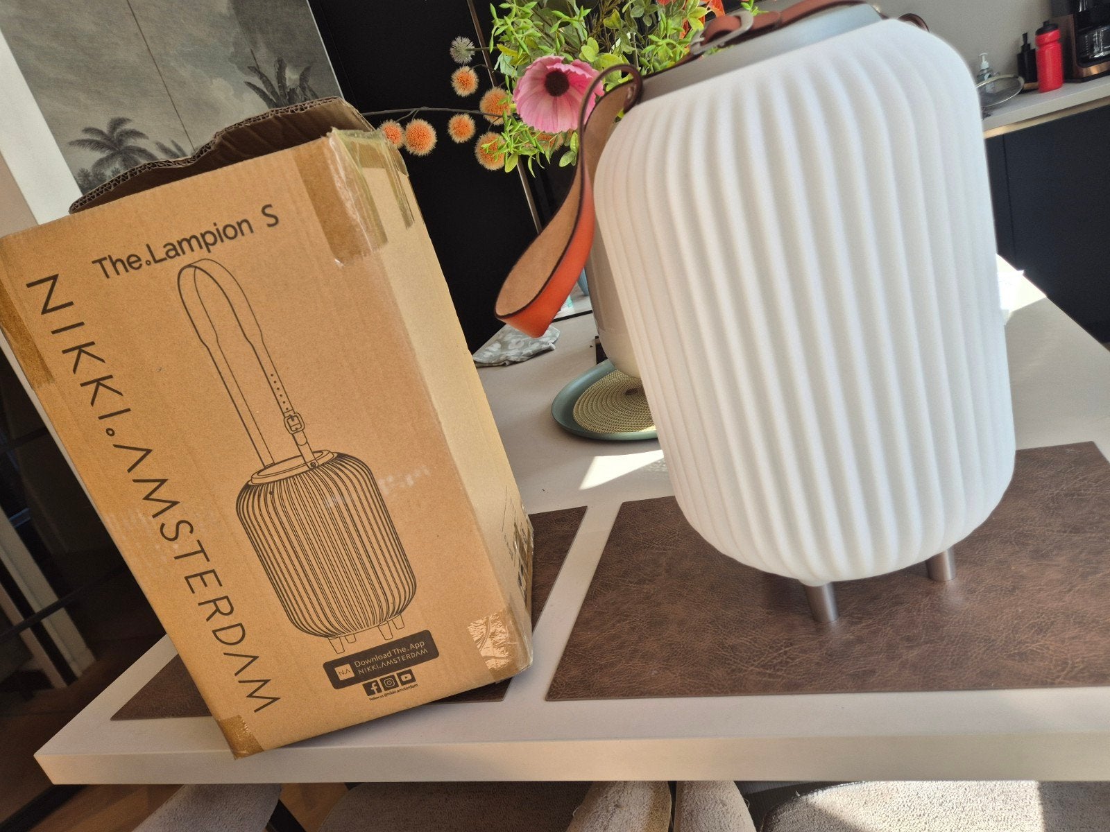 Nikki.Amsterdam The.Lampion S - Draagbare LED Lamp & Speaker, Ophalen, Nieuw