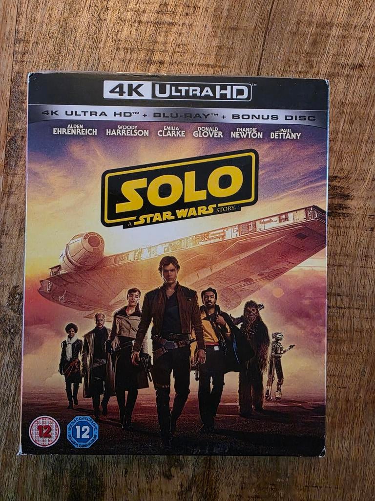Star Wars Solo 4K UHD Blu-ray - Nieuw in verpakking, Ophalen of Verzenden, Nieuw in verpakking, Science Fiction en Fantasy