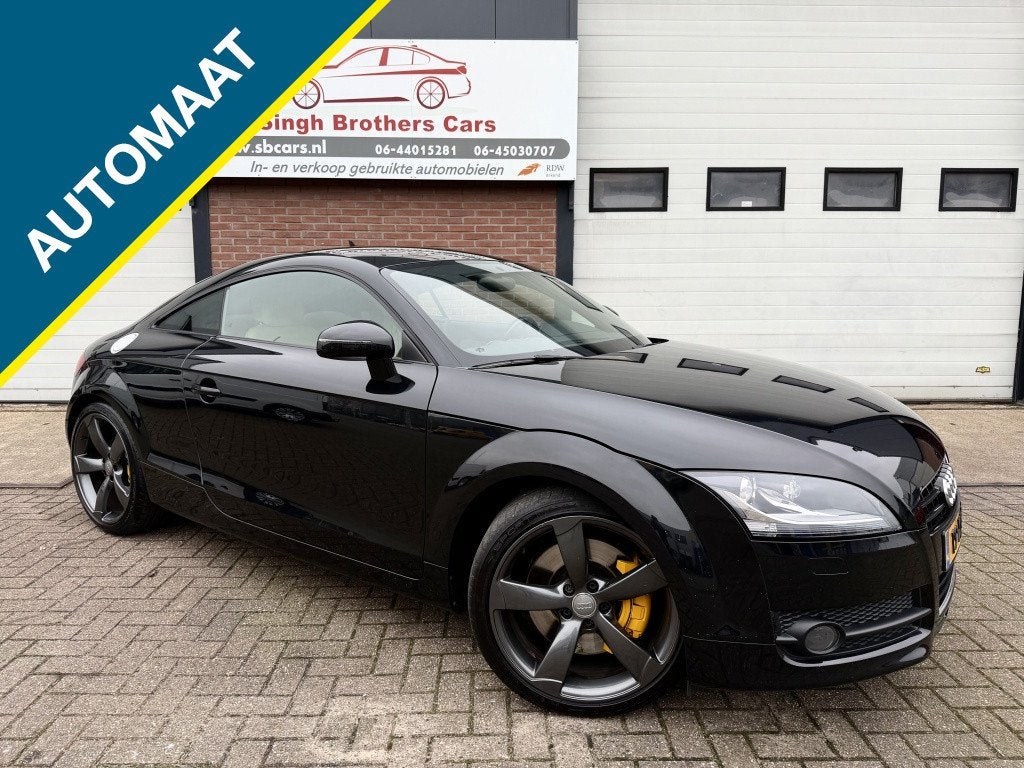 Audi TT 3.2 V6 q. Pro LINE AUT LEER NAVI XENON INRUIL MOG, Auto's, Audi, TT, Gebruikt, Zwart, 3189 cc