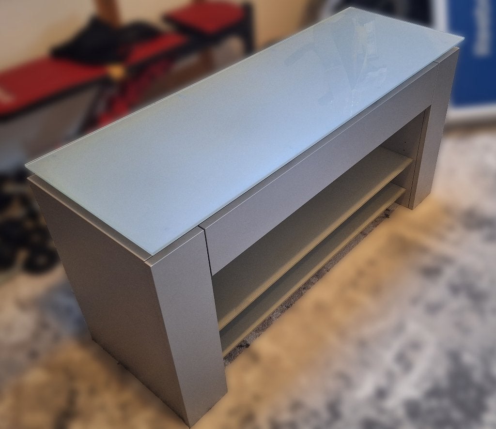 Vogel's Furniture TV Meubel - Zwart, 120x60x45 cm, Ophalen, 100 tot 150 cm, Zo goed als nieuw, Minder dan 100 cm