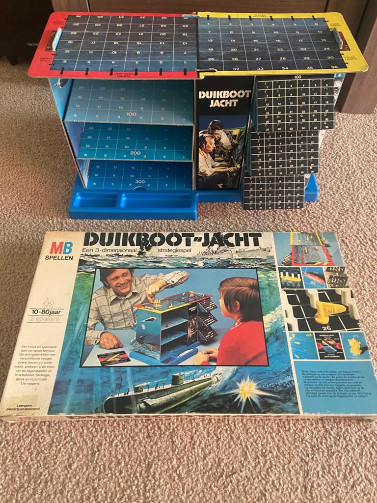 Duikboot Jacht zeeslag 3D, Hobby en Vrije tijd, Ophalen of Verzenden, Gebruikt