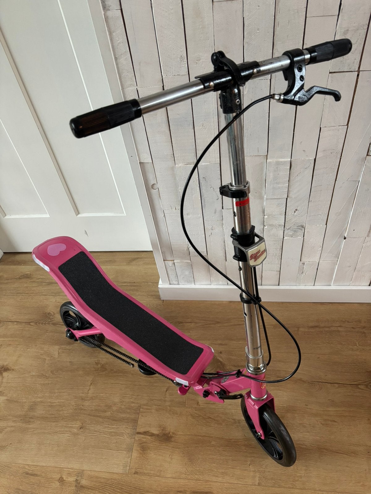 Gereviseerde Space Scooter X580 step roze voor 6-12 jarigen, Ophalen of Verzenden, Zo goed als nieuw, Overige typen