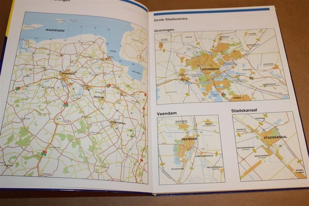 Stratenatlas Heg & Steg: Groningen — Falkplan [1999], Boeken, Atlassen en Landkaarten, Gelezen, Ophalen of Verzenden, Landkaart