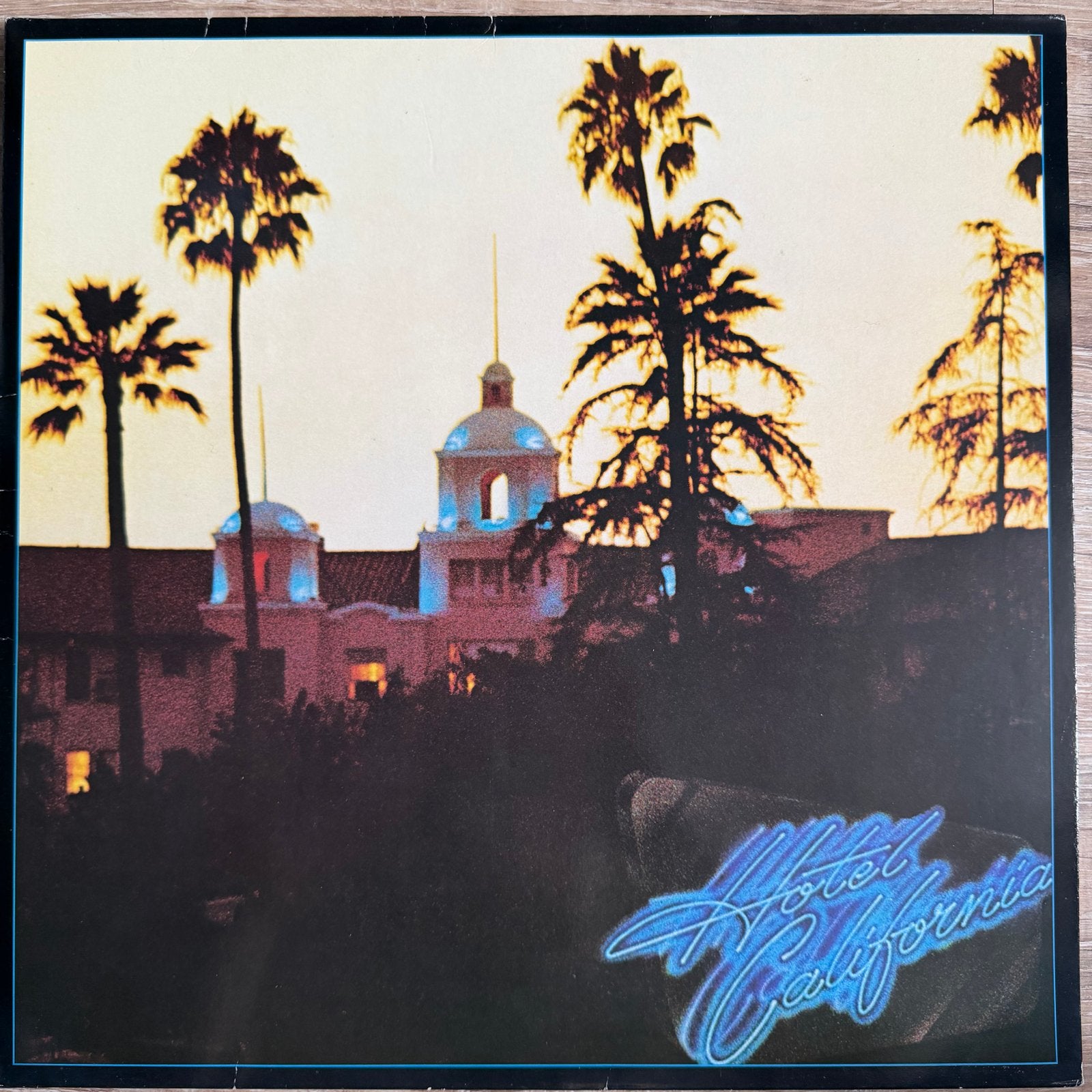 Eagles - Hotel California LP (1976) greatest hits, LP, Rock, Gebruikt, Ophalen of Verzenden