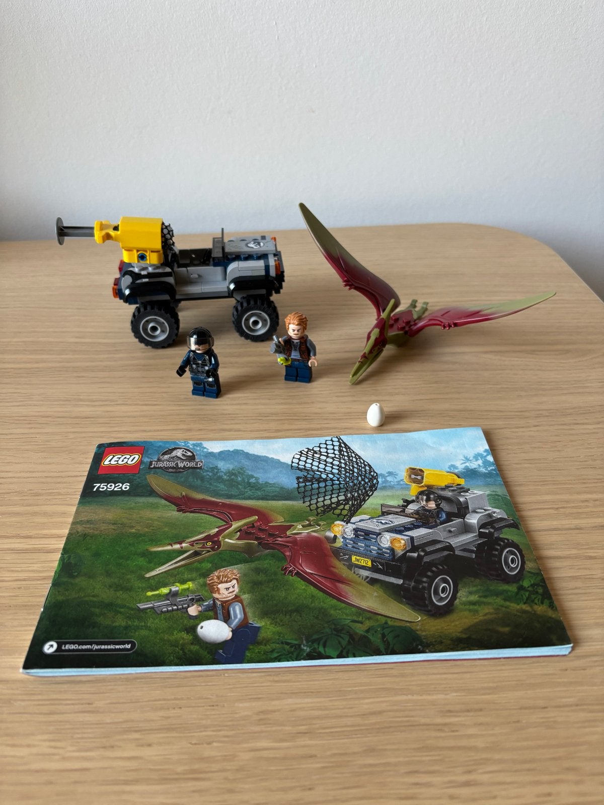 LEGO Jurassic World 75926 Pteranodon Achtervolging compleet, Gebruikt, Jurassic World, Lego, Ophalen of Verzenden