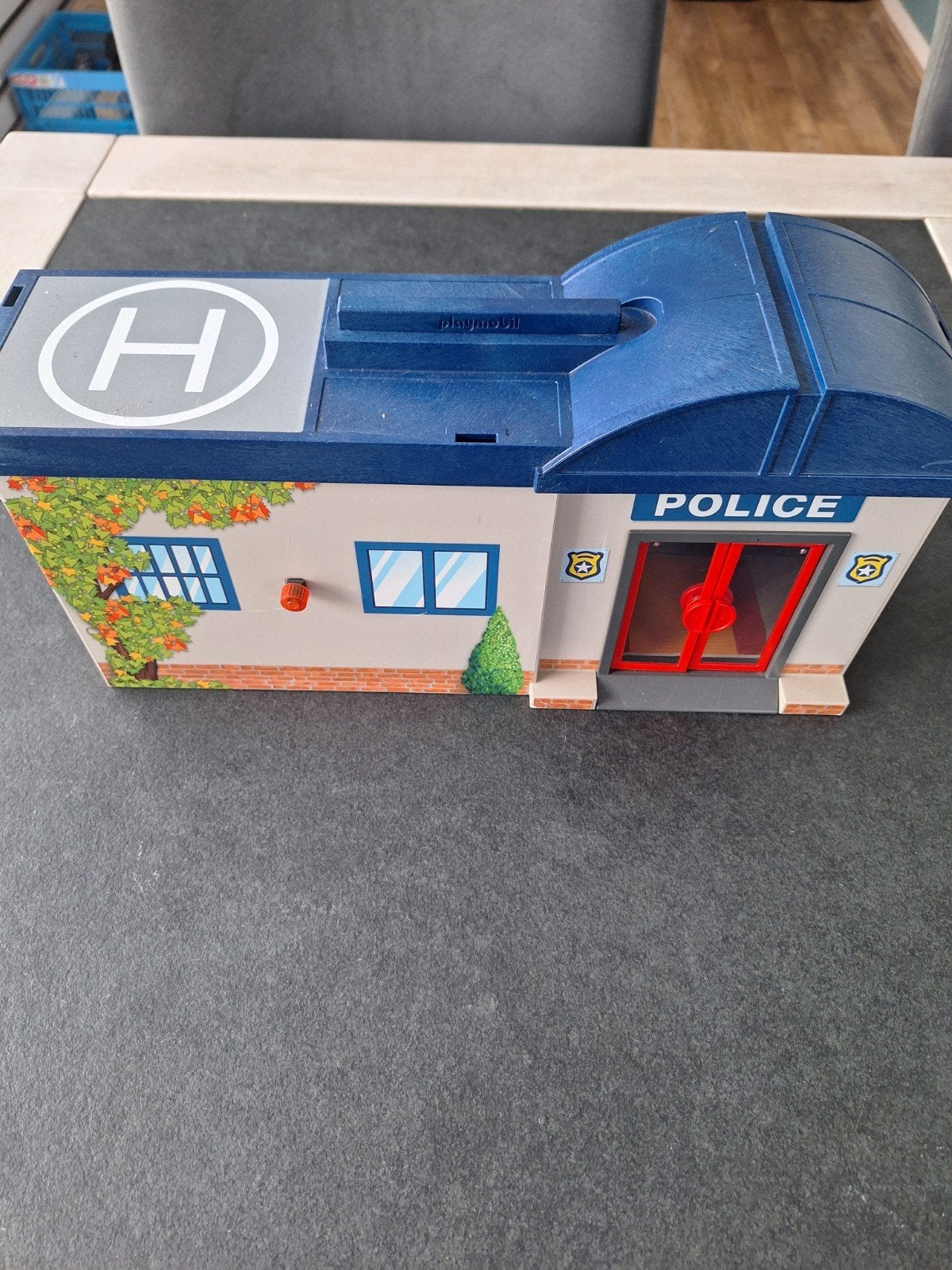 Playmobil 5299 Meeneem Politiebureau, Gebruikt, Gebouw, Complete set, Ophalen of Verzenden