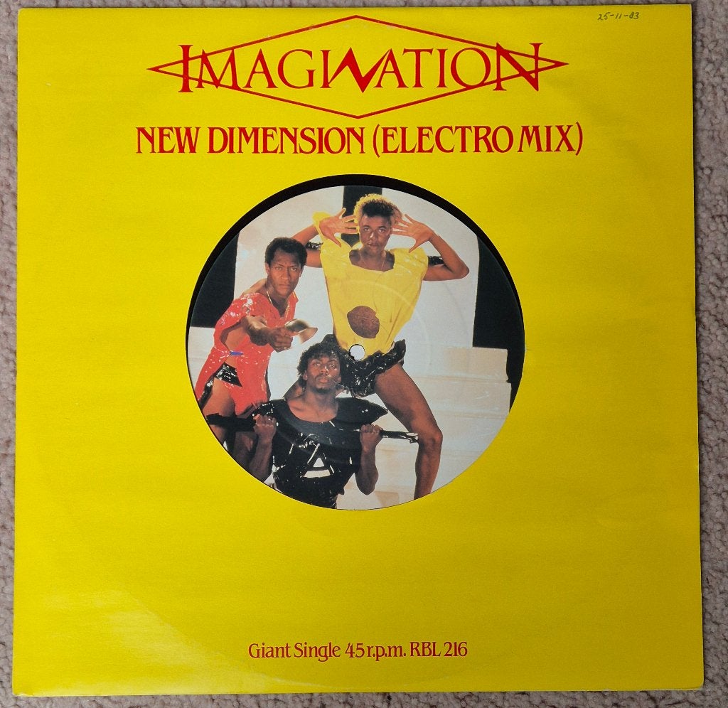 Imagination – New Dimension (Electro Mix) 12", Ophalen of Verzenden